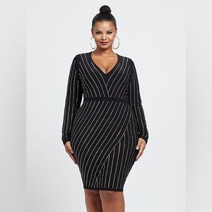 Lily Stud Detail Bodycon Dress